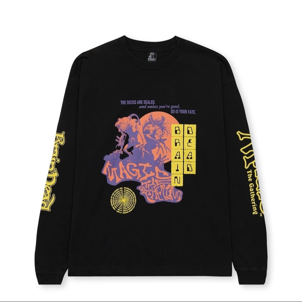 Brain Dead Magic: The Gathering Sealed Fate long sleeve shirt